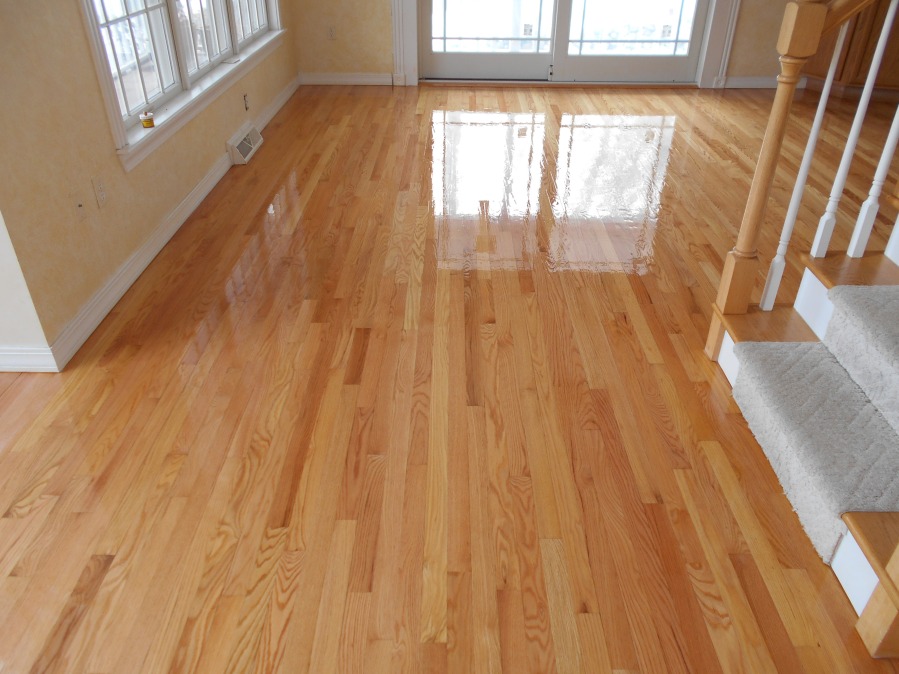 Red Oak Strip Job Completion Lake George Ny Superior Floors